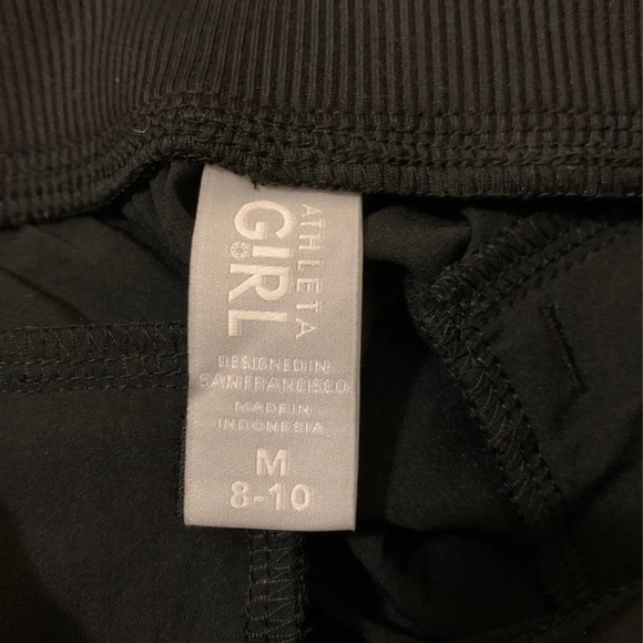 Athleta Girls Black Joggers/Pants NWOT - Picture 6 of 9